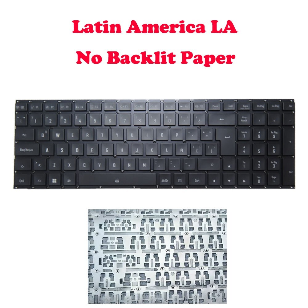 Laptop No Backlit Keyboard For Gigabyte For AORUS 17X XES YES Latin America New