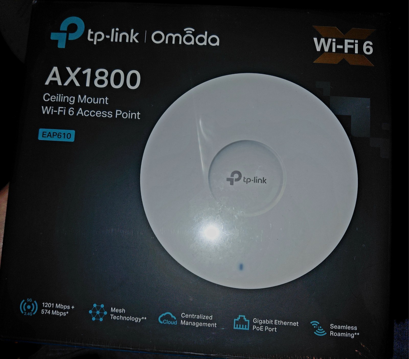Sealed TP-Llink Omada EAP610 AX1800 Business