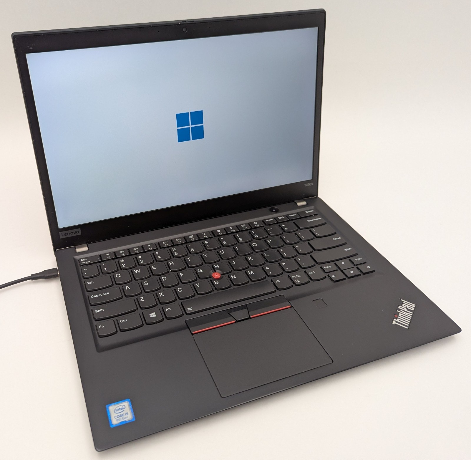Lenovo ThinkPad T490s 14″ Laptop i5-8265U 1.60GHz 8GB RAM 256GB NVMe SSD Win 11