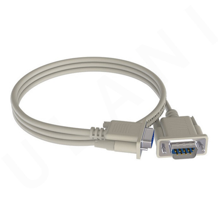 16FT DB9 RS232 Male to Female Serial Port Extension Cable Cord Lot