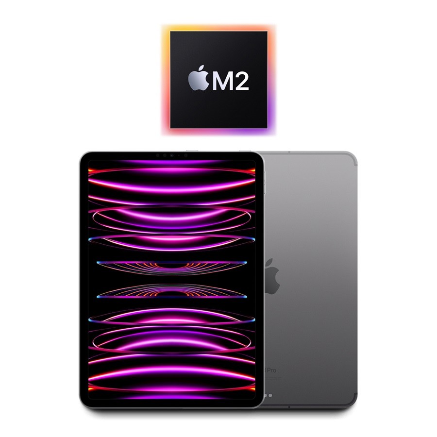 2022 Apple iPad Pro 6 1TB WiFi/Cellular 12.9″ (Space Gray) A2764 – w/Warranty