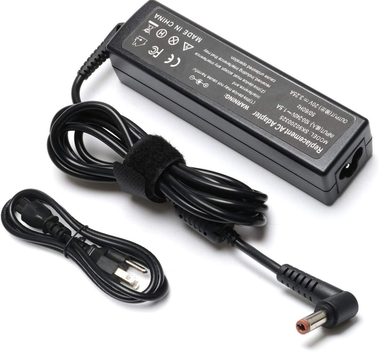 20V 3.25A 65W Adapter Charger for Lenovo IdeaPad G560 G570 G580 G585 G780 Y400