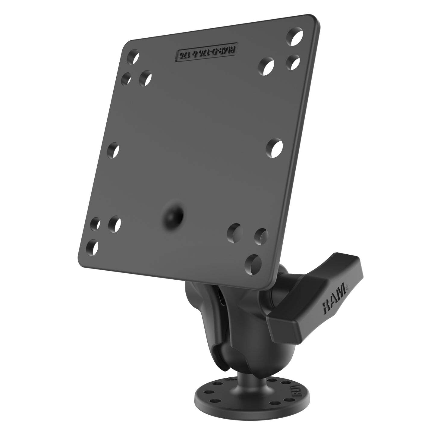 RAM-101U-B-246 RAM Double Ball Mount with 100x100mm VESA Pla…