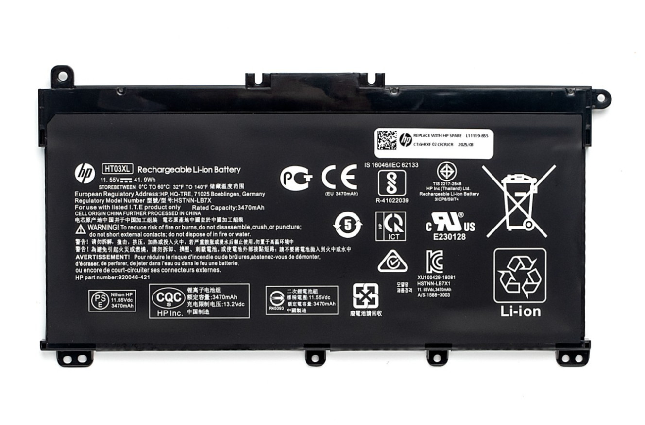 Genuine 41.9Wh HT03XL L11119-855 Battery for HP Pavilion 15-DA 15-DB 15-DW 15-DY