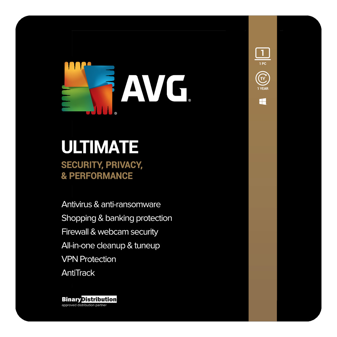 AVG Ultimate 2026 – 1 PC – 1 Year – VPN, TuneUp & AntiTrack – [Download]