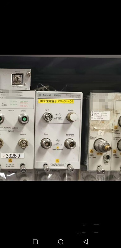 1 pc only working Agilent 83495A with 90 day warranty dhl or fedex