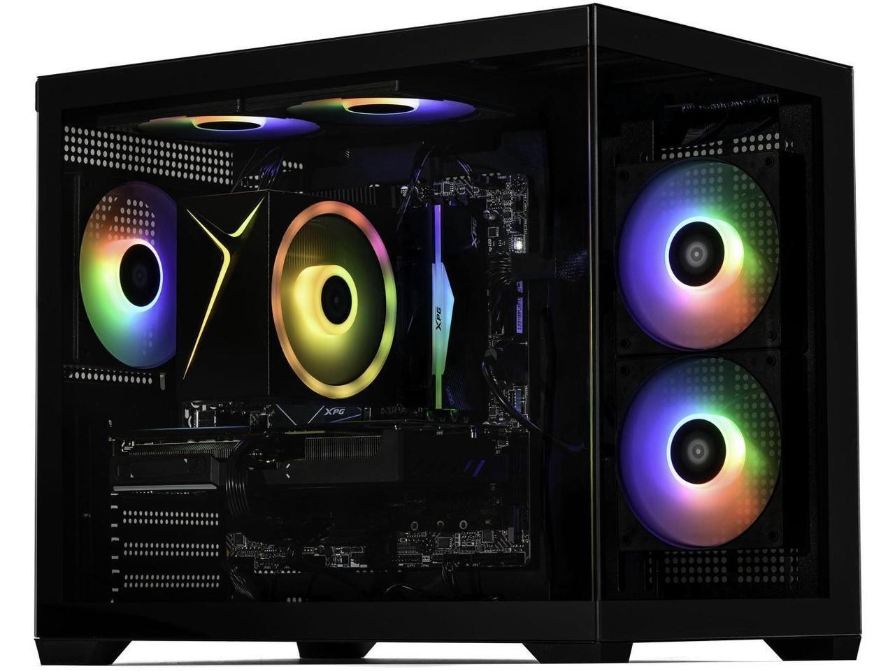 STORMCRAFT Gaming PC SIRIUS Intel Core i5-14400F NVIDIA GeForce RTX 5060 – AI Po
