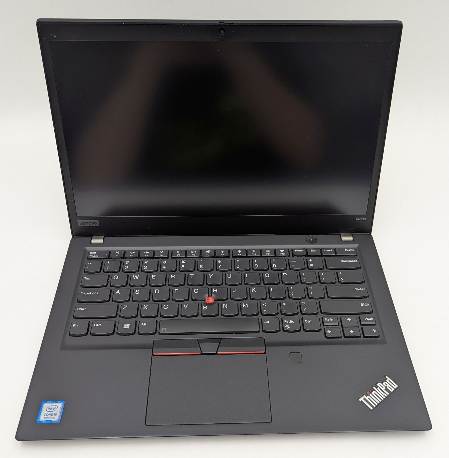 Lenovo ThinkPad T490s 14″ Laptop i5-8265U 1.60GHz 8GB RAM 256GB NVMe SSD Win 11