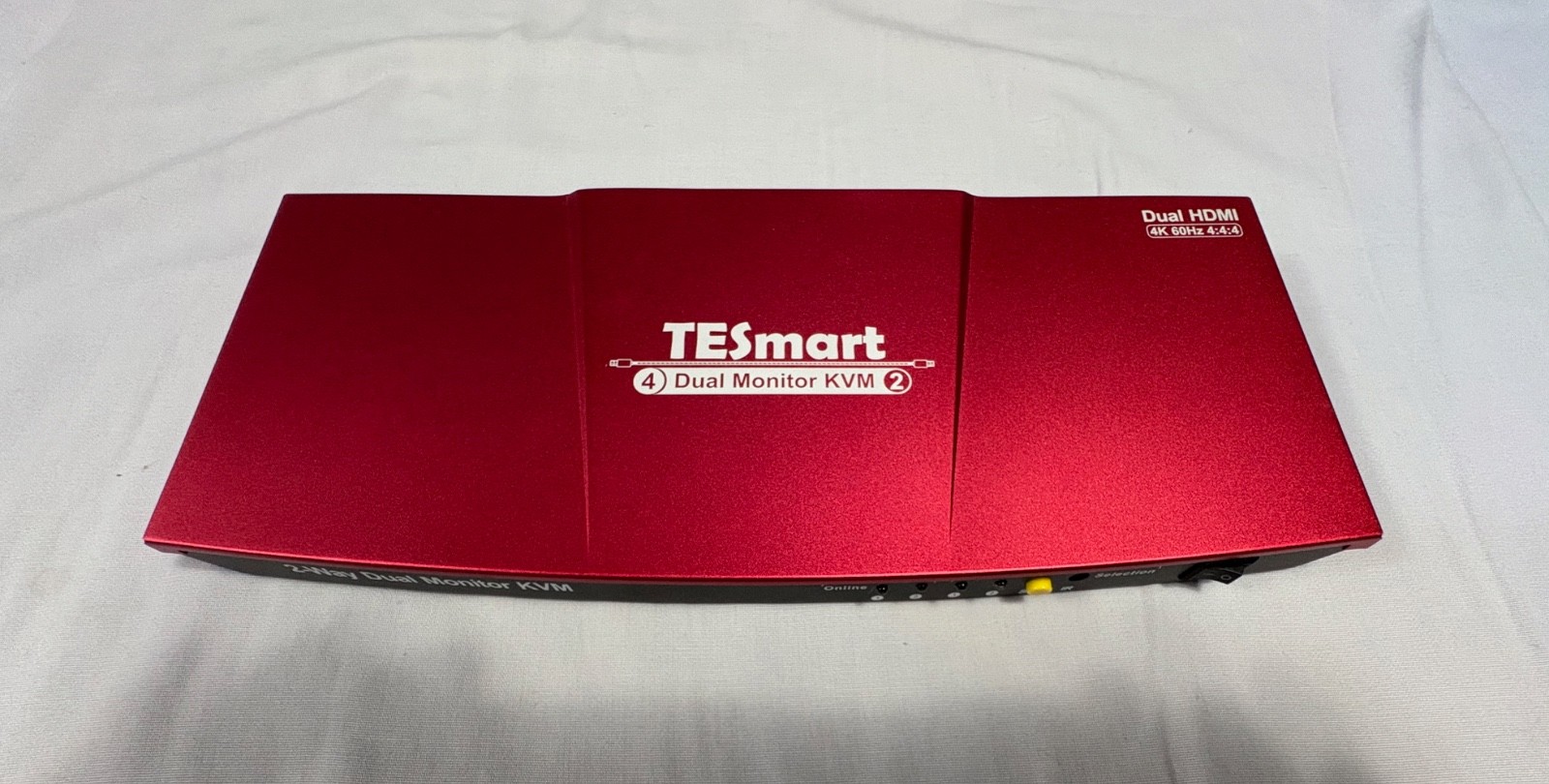 TESmart HKS0402A1U 4K 2-Port HDMI KVM Switch