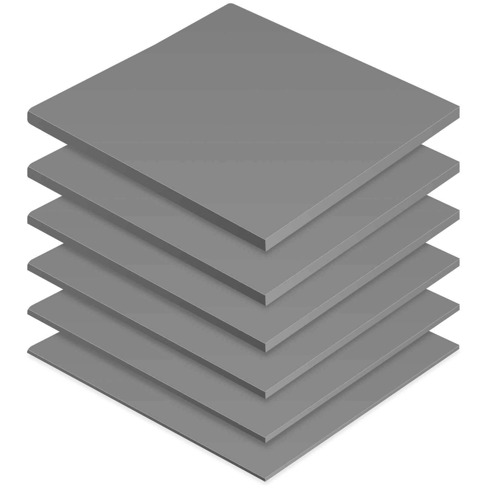 6 Pcs Thermal Pad 100 x 100 mm, 0.5 mm, 1 mm, 1.5 mm, 2 mm, 2.5 mm, 3 mm Heat…