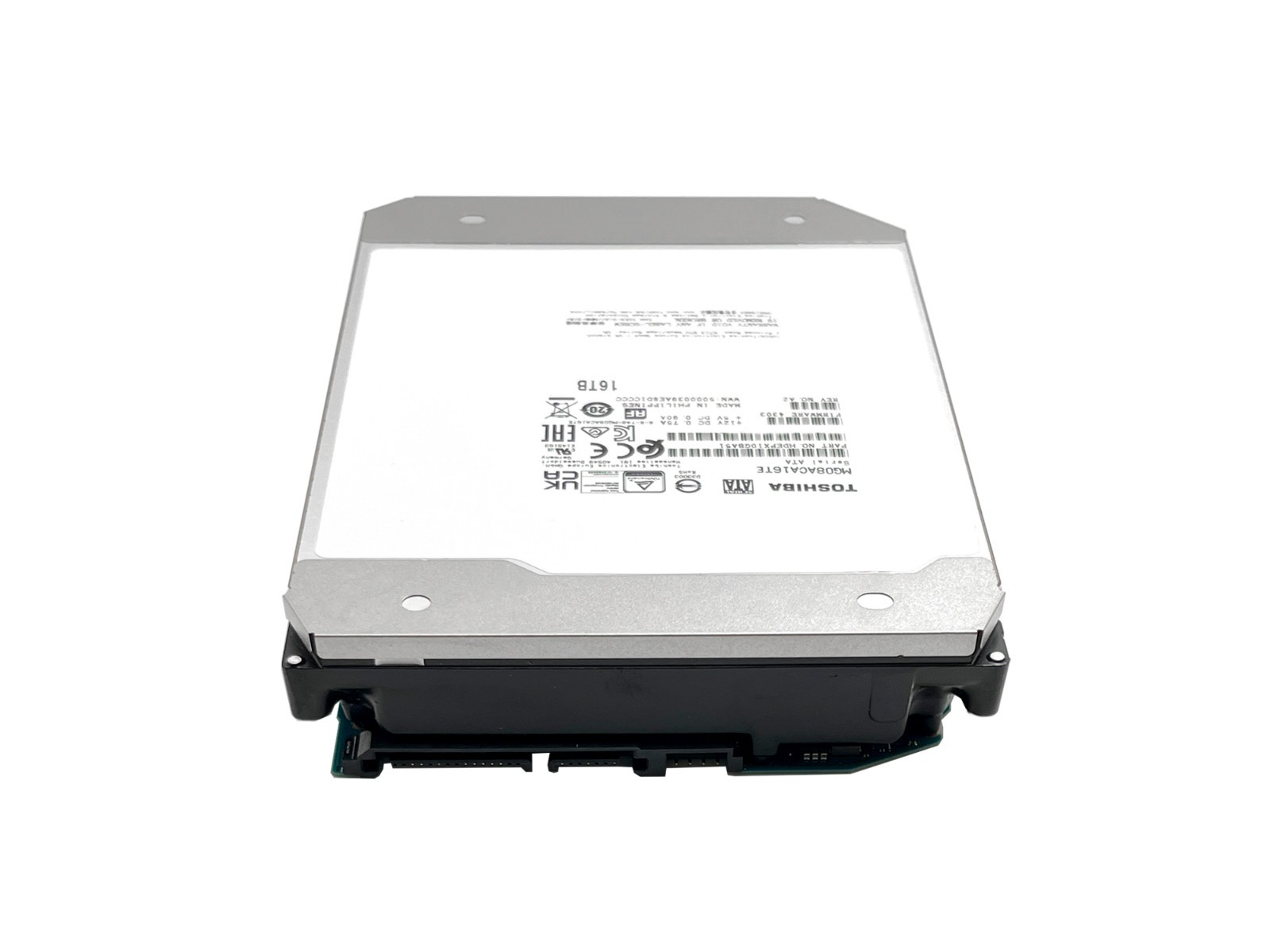 Toshiba 16TB 512MB 7200RPM SATA 6Gb/s 3.5″ Internal Enterprise HDD (MG08ACA16TE)