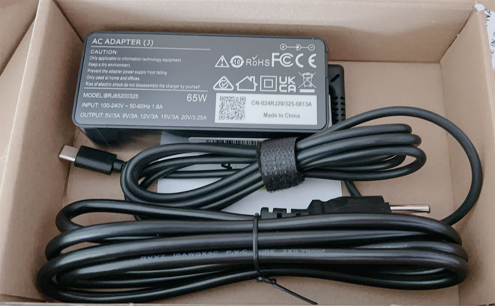 Power Adapter for Lenovo Yoga C930 C930-13IKB (81C4) Laptop Charger ADLX65YDC2A
