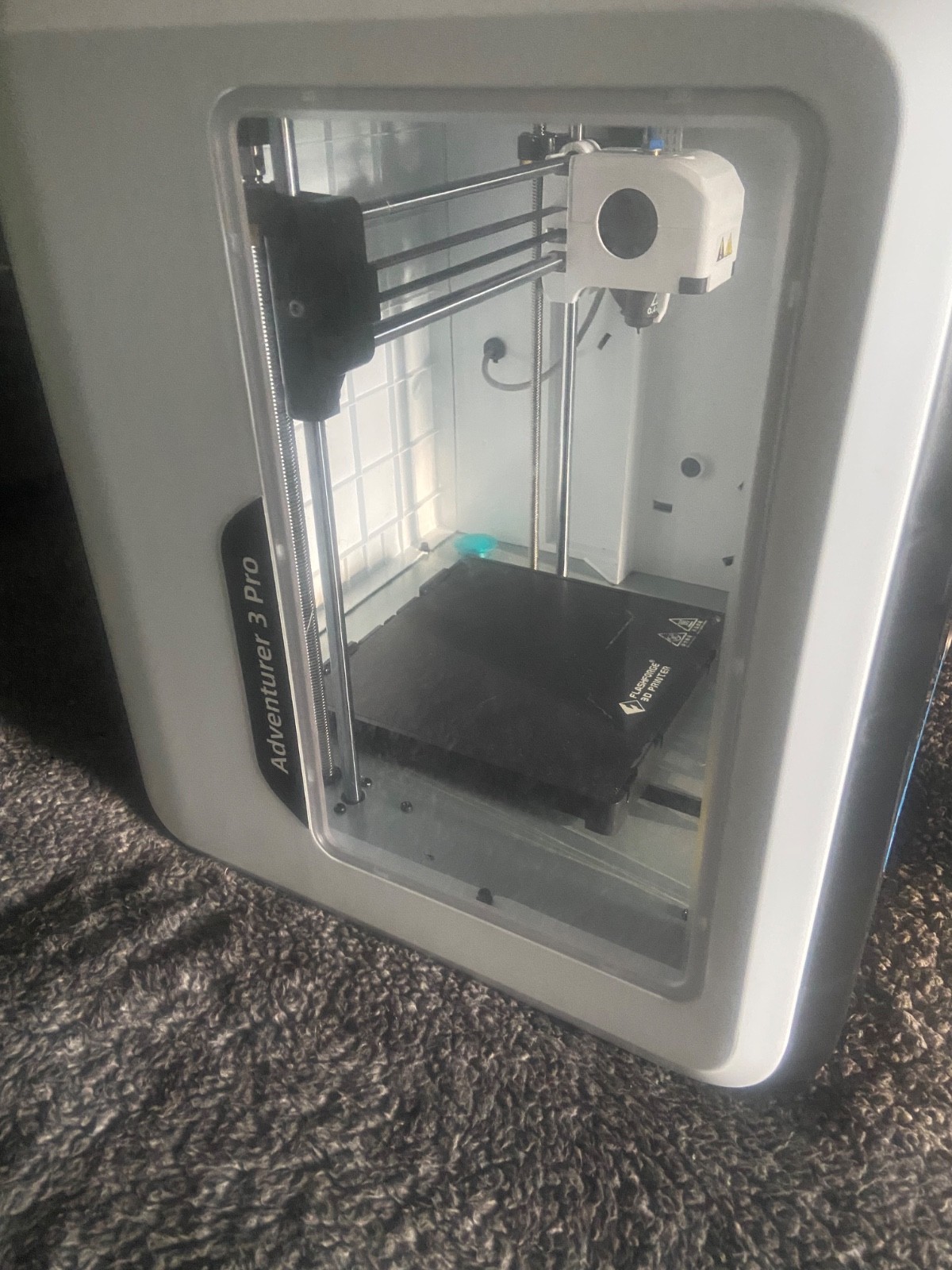 Flashforge Adventurer 3 Pro 3D Printer with Removable Nozzle – Black