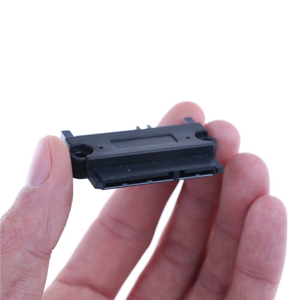 10X SATA 22P 7+15Pin Male Plug to SATA 22Pin 7+15P Female Jack Convertor Adapter