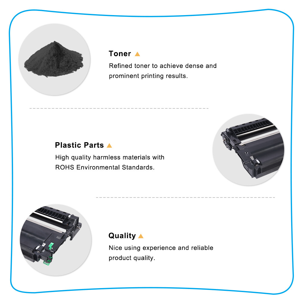 1 pack E310 (593-BBKE) Drum Unit Compatible for Dell E310dw E514dw E515dw E515dn