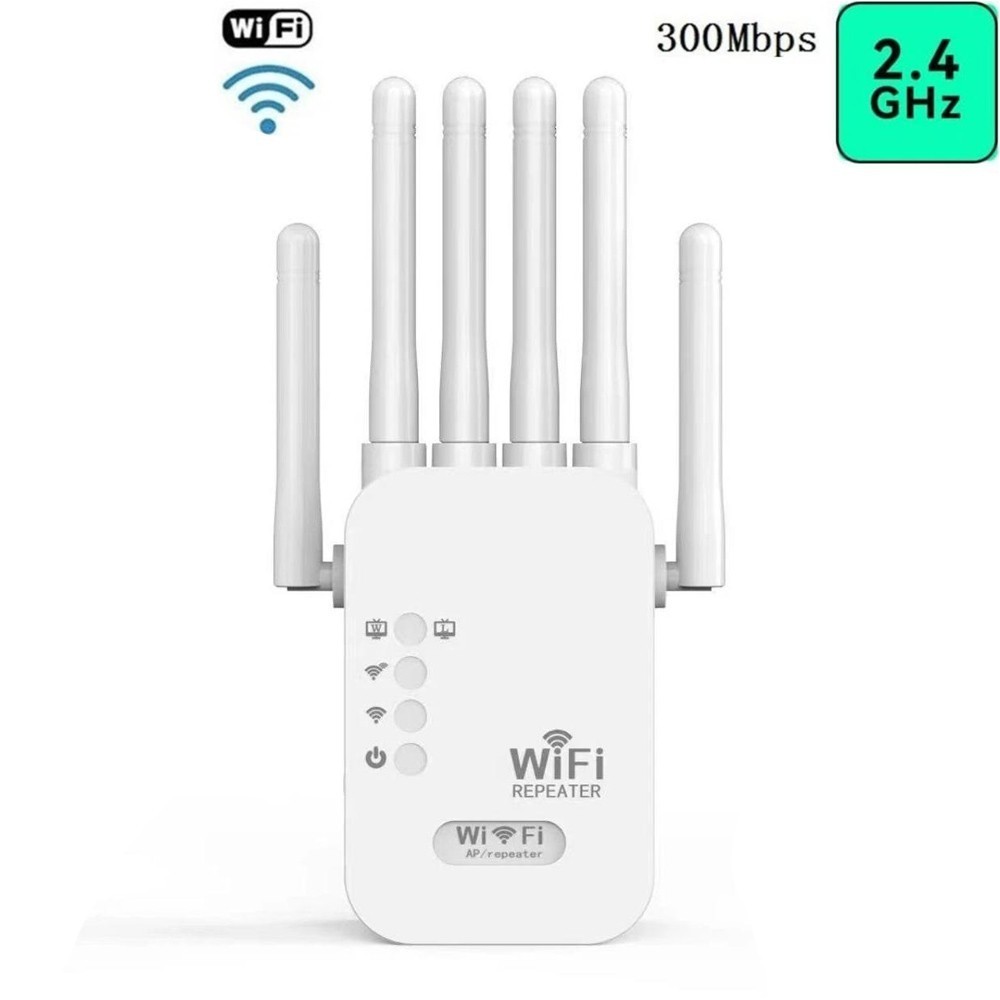 WiFi Extender Signal Booster Repeater Router Amplifier Up To 8500 sq.ft Coverage