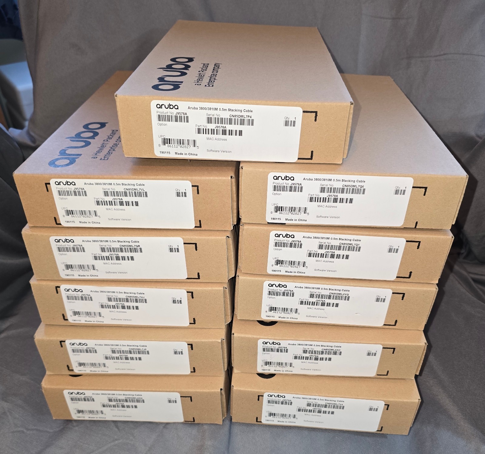 Aruba 3800/3810M 0.5m Stacking Cable – NEW IN BOX