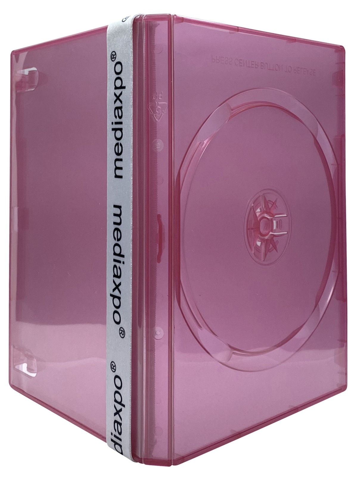 STANDARD Clear Red Color Single DVD Cases Lot