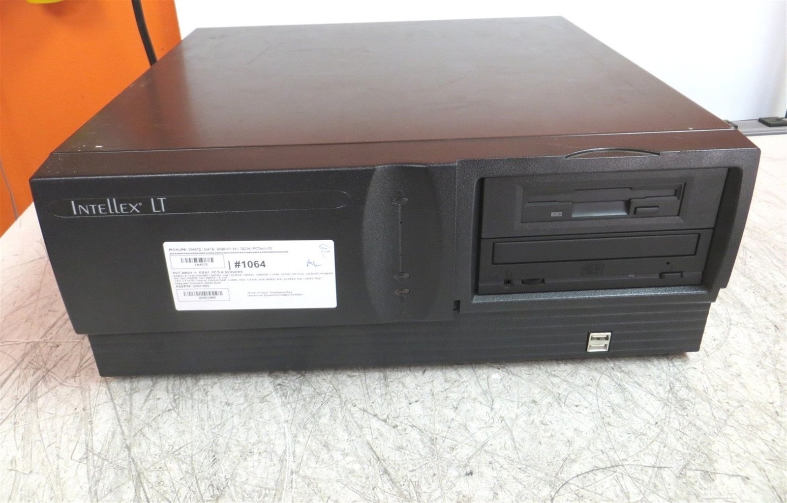 American Dynamics Intellex LT Intel D865GBF Celeron 2.8GHz 512MB 0HD