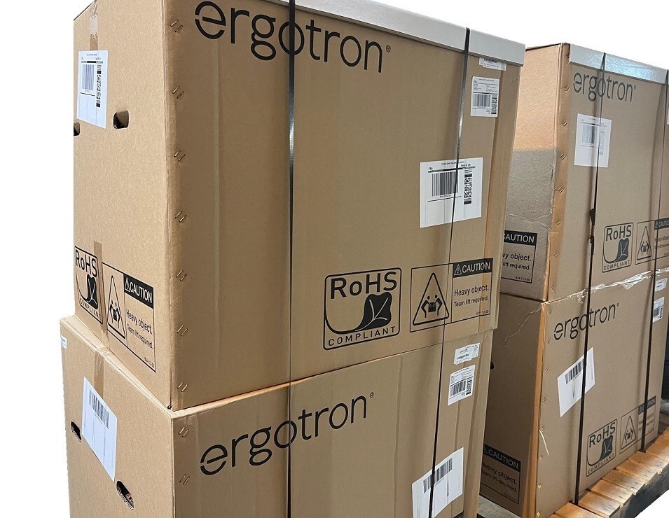 Ergotron YES40 Charging Cart For 40 Tablets Gray/White YES40-TAB-1