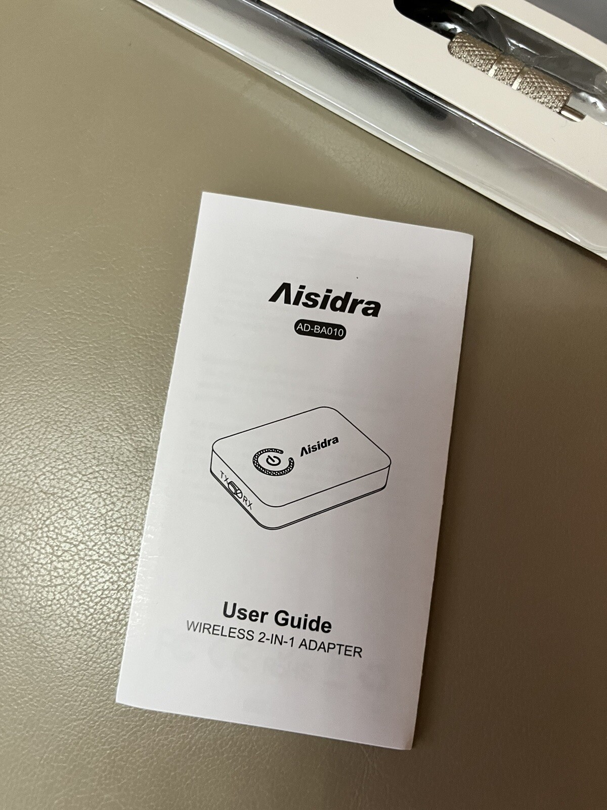 AISIDRA Bluetooth Transmitter Receiver V5.0 2 in 1 Adapter