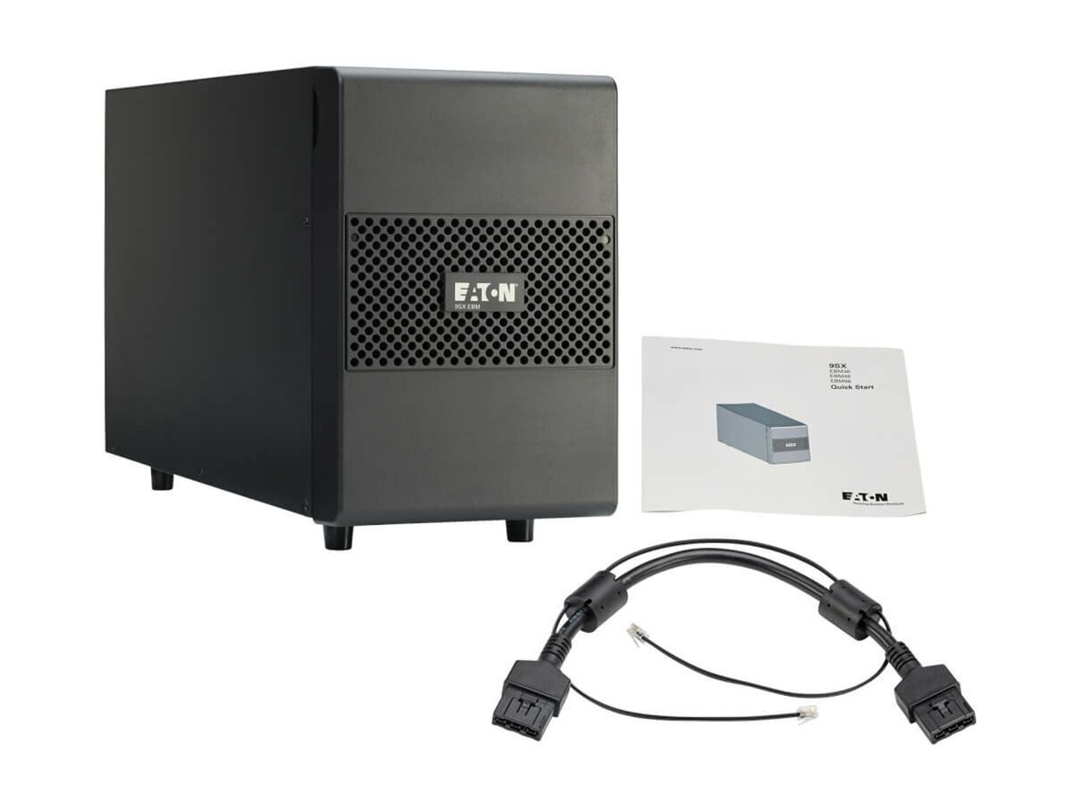 NEW Eaton 9SXEBM48 48V Battery Module – For 9SX1500 UPS Tower – Black EBM