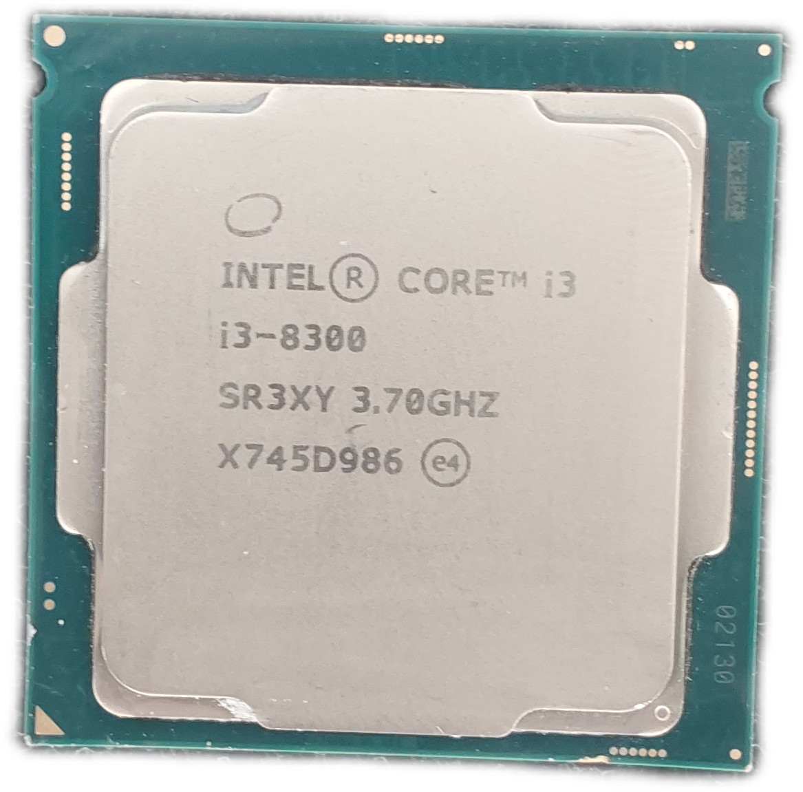 Intel Core i3-8300 SR3XY 3.7GHz 4-Core LGA 1151 CPU Processor