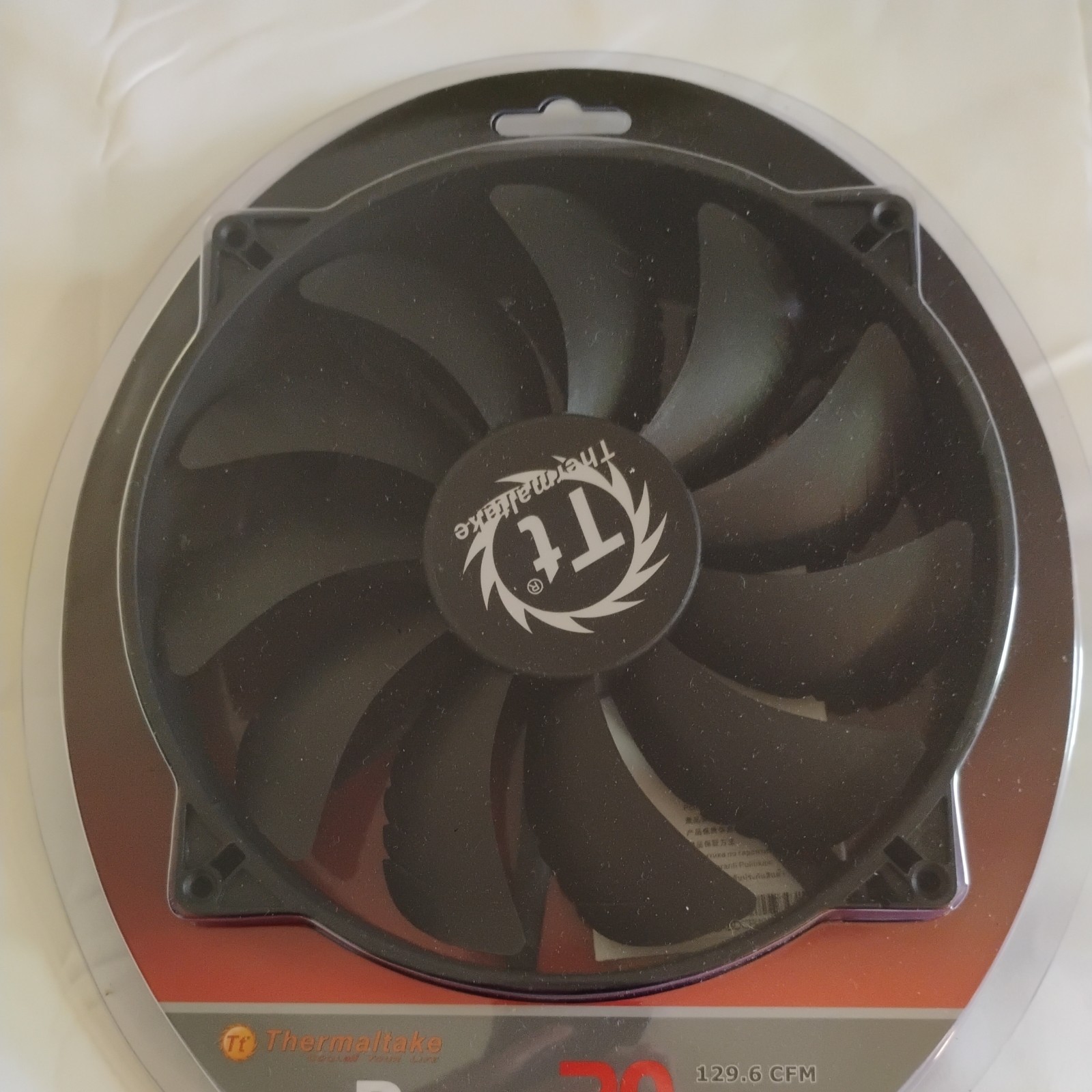 Thermaltake Pure 20 Computer Case Fan 200x200x30mm – CL-F015-PL20BL-A