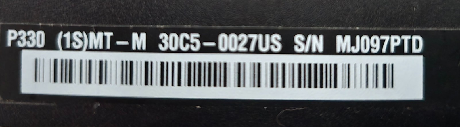 Lenovo ThinkStation P330 Workstation – Untested No HDD