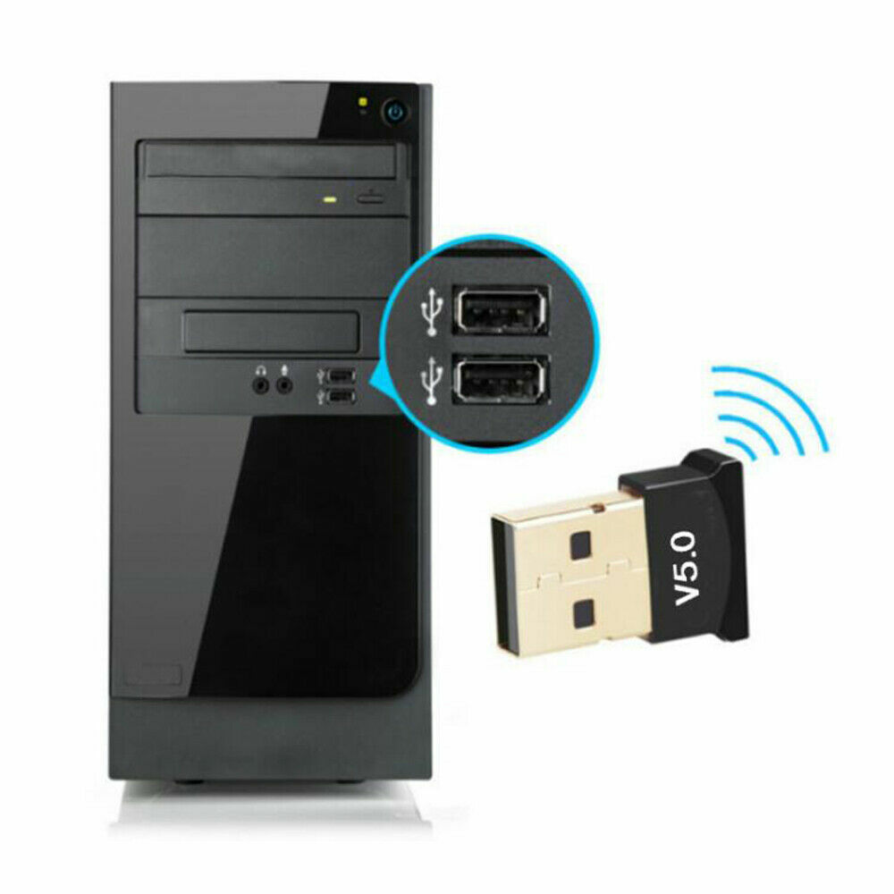 NEW USB Bluetooth 5.0 & 4.0 Wireless Audio Music Stereo Adapter receiver USA LOT