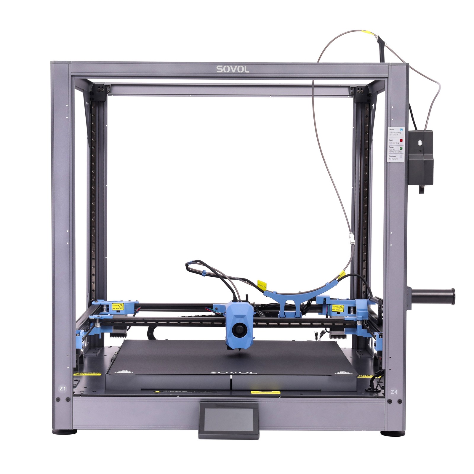 Sovol SV08 Max 3D Printer 700mm/s CoreXY Eddy Current Scanning 500×500×500mm US