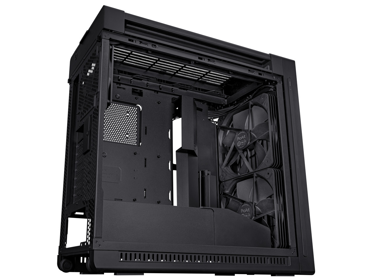 ASUS ProArt PA602 E-ATX Computer Case, 420mm radiator support, Dual 200mm built-