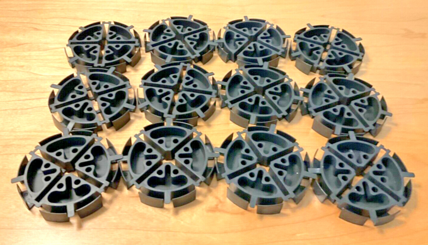 QTY 12 EUROPLUS EFA0414001 30mm Radius Fiber Organizer Reel/10mm Height