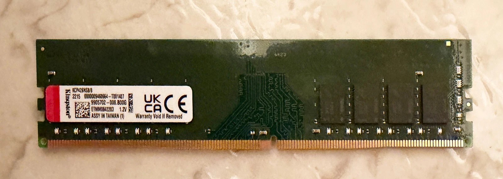 MINT Kingston 8GB PC4-2666 DDR4 UDIMM Desktop RAM NON-ECC KCP426NS8/8 LOT