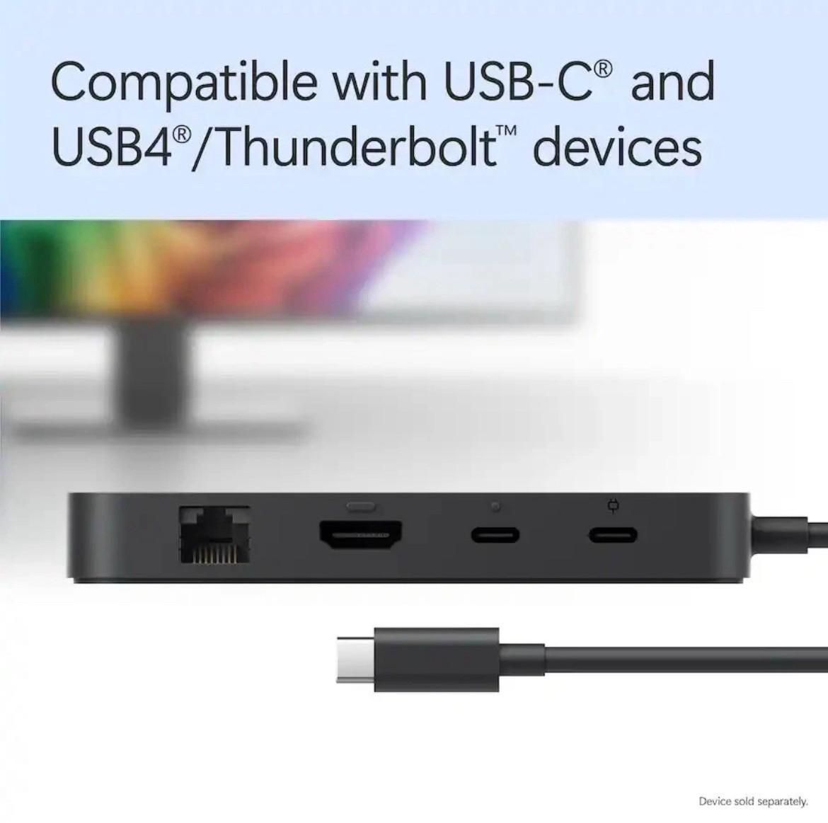 Microsoft Surface USB4 Docking Station for Business Black EP2-19863 Model 2096