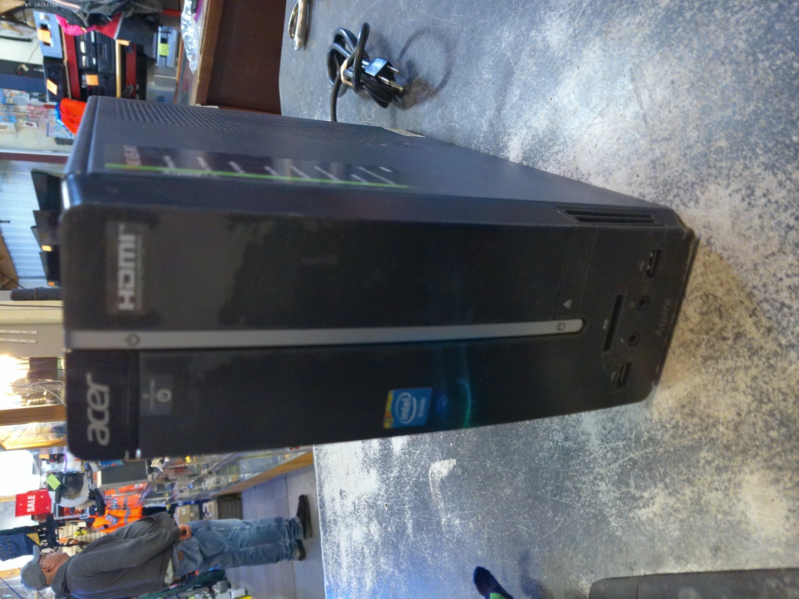 Acer Aspire X AXC-603G-UW12 Desktop 4GB RAM 1TB HDD Windows 10 Home