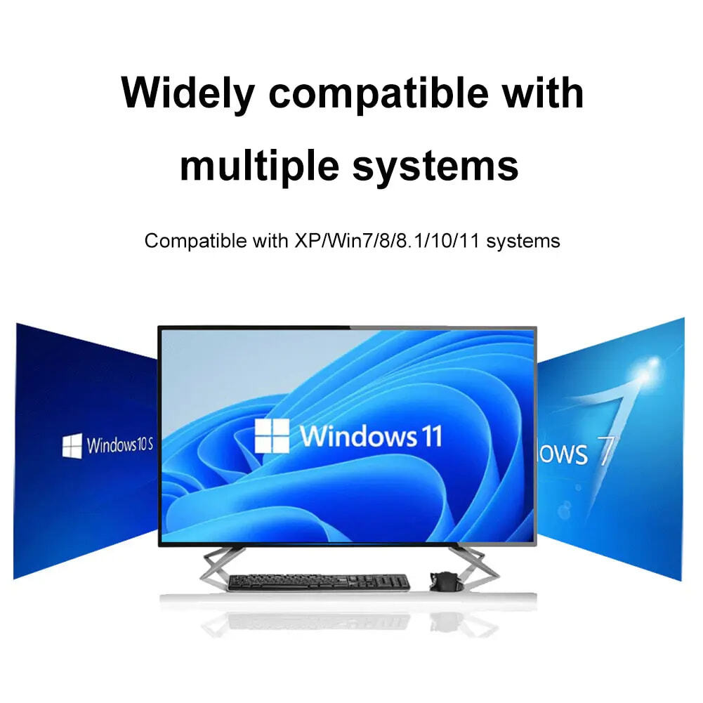 2X1 USB 3.0 Wireless WIFI Adapter 1300Mbps Long Range Dongle Dual Band Network