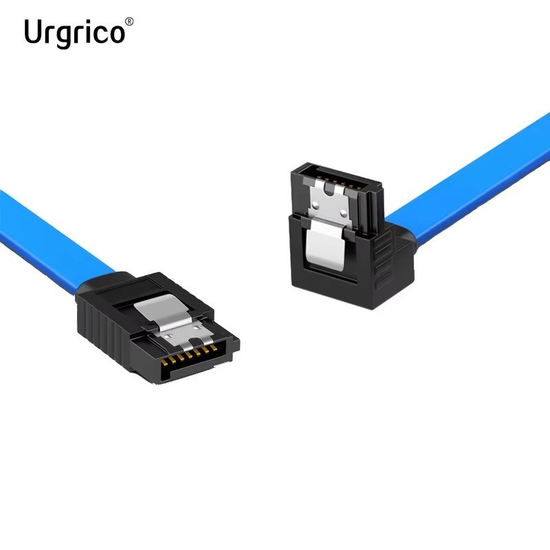 5pcs SATA Cable to Hard Disk Cable SSD adapter HDD Cable SATAIII Cable 90 Degree