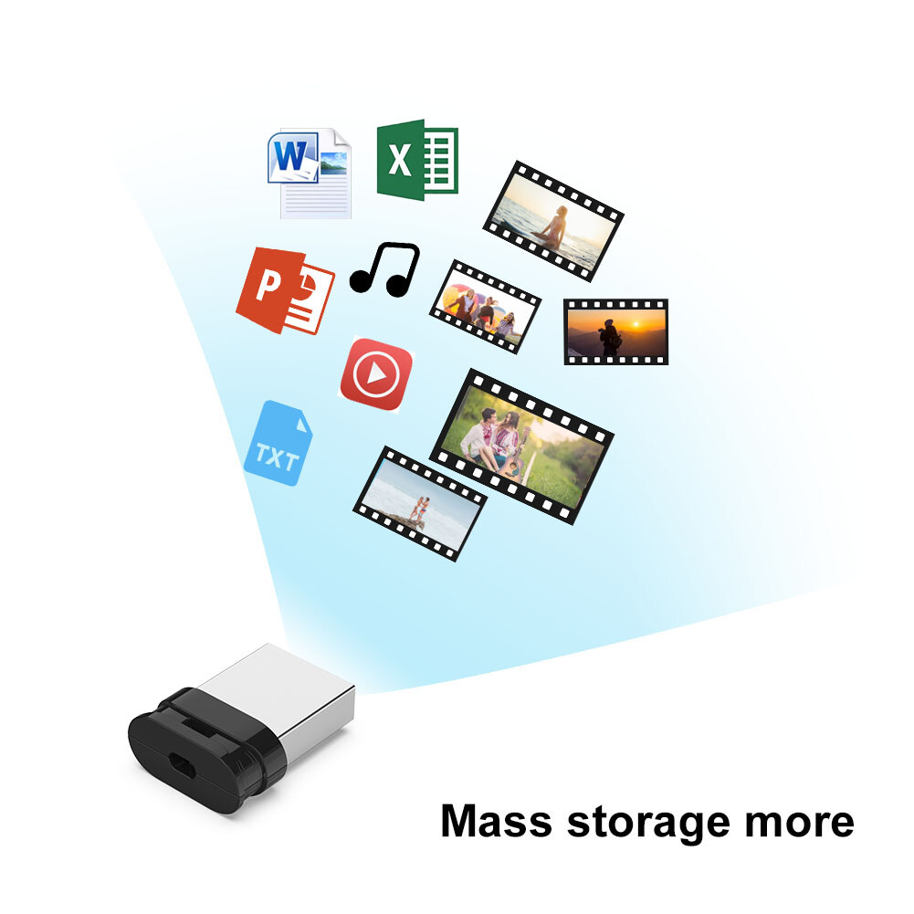 Lot 1/5/10Pack 32GB 64GB USB 2.0 Drive U Stick USB Flash Pen Drive Memory Sticks