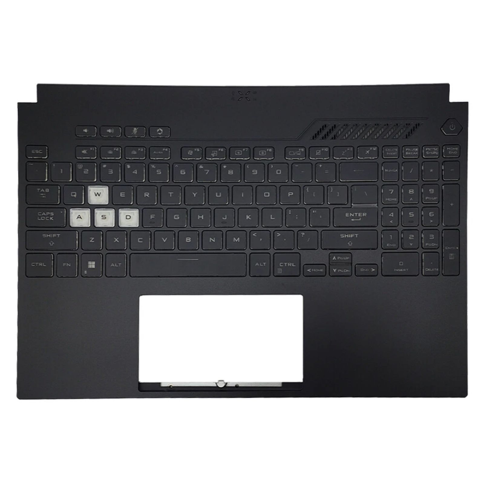 Fit Asus TUF Gaming A15 FA507 FA507R FX507 2022 US Palmrest Keyboard RGB Backlit