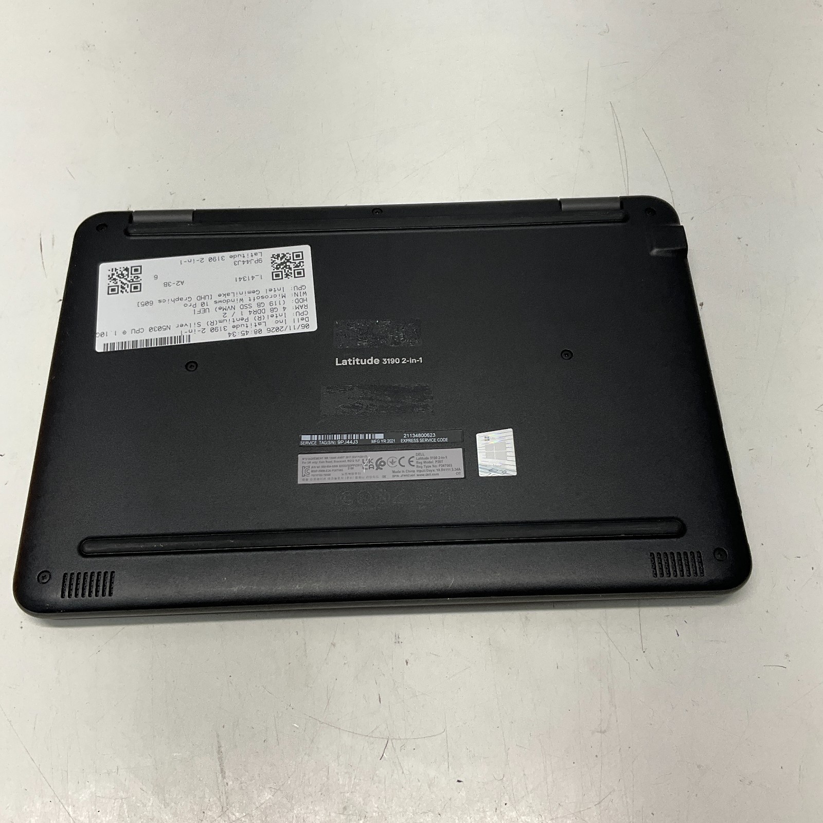 Dell Latitude 3190 2-in-1 Laptop 11.6″ Pentium Silver N5030 8GB RAM 128GB SSD