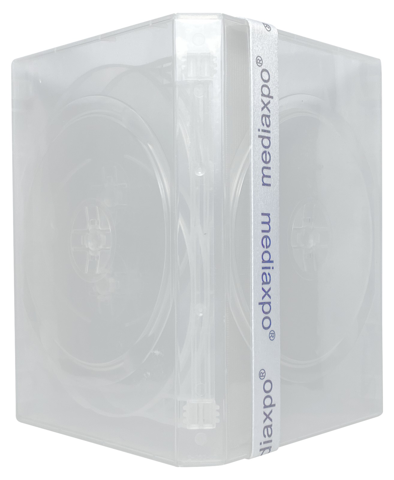 Clear 6 Disc DVD Cases Lot