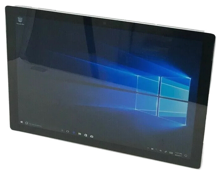 Microsoft Surface Pro 4 1724 Tablet i5-6300U 128GB SSD 4GB DDR3 Silver GOOD/S2