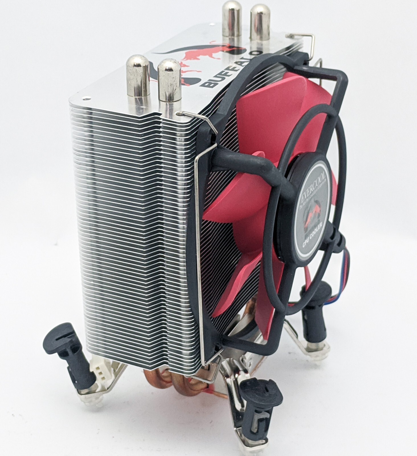 Evercool Buffalo 100mm Intel P4 LGA775 AMD AM2 Heatpipe CPU PC Cooler
