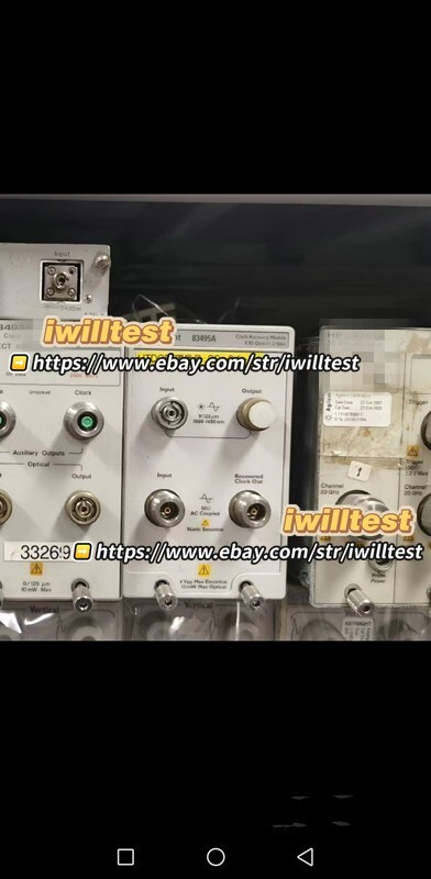 1 pc only working Agilent 83495A with 90 day warranty dhl or fedex
