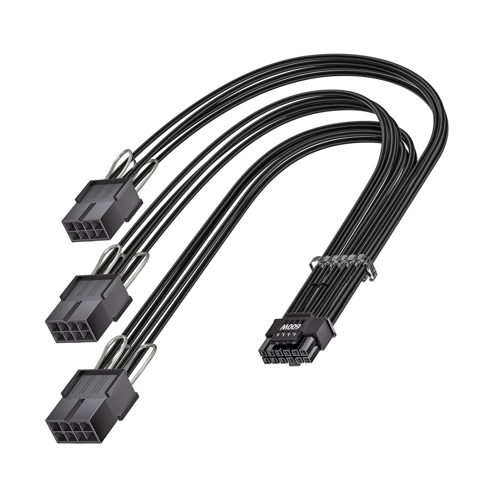 16 Pin GPU Cable To 3X 8 Pin PCIe Extension 30cm PCIe 5.0 Adapter RTX 5080