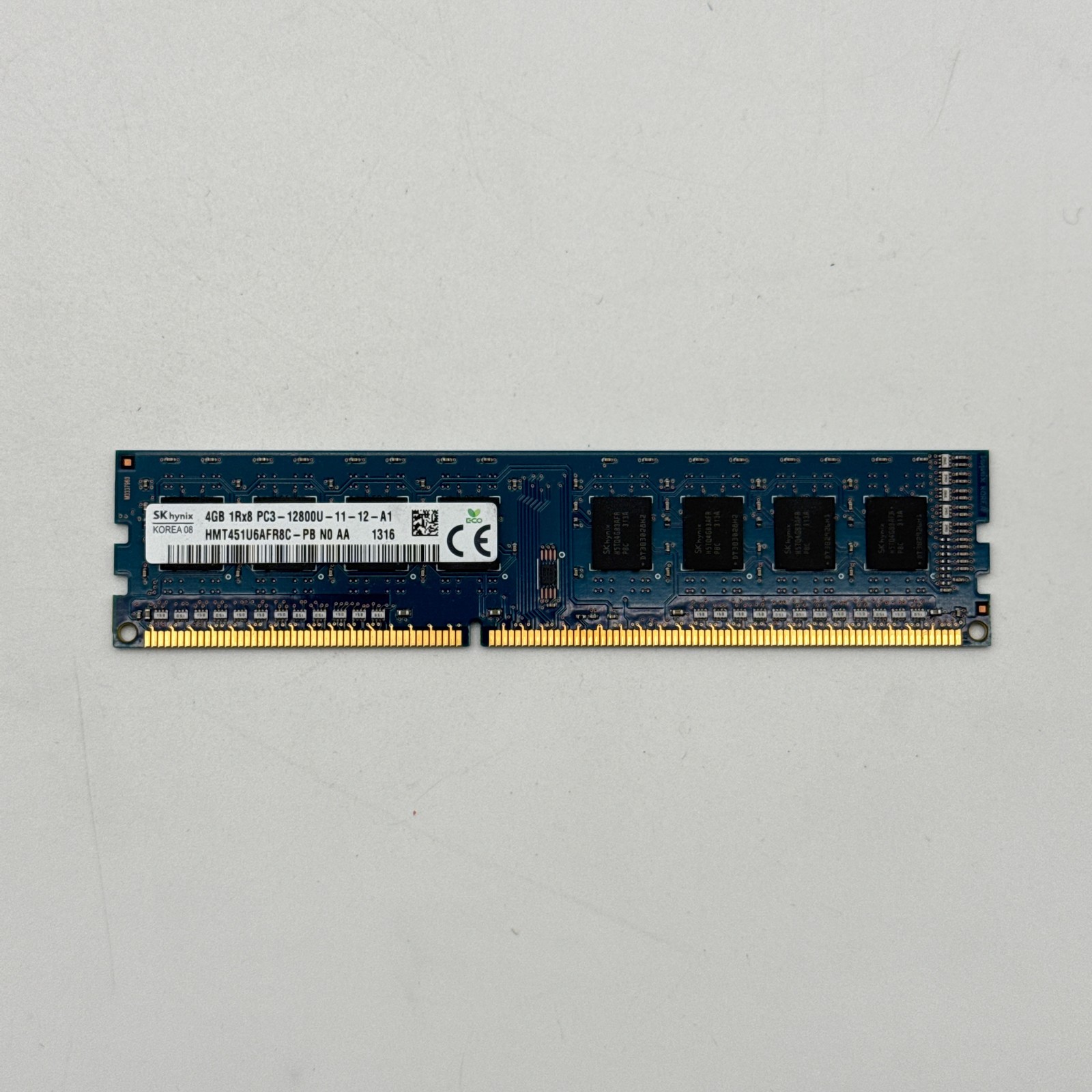 SK Hynix 4GB DDR3-1600 PC3-12800 Desktop RAM DIMM 240-Pin Non-ECC