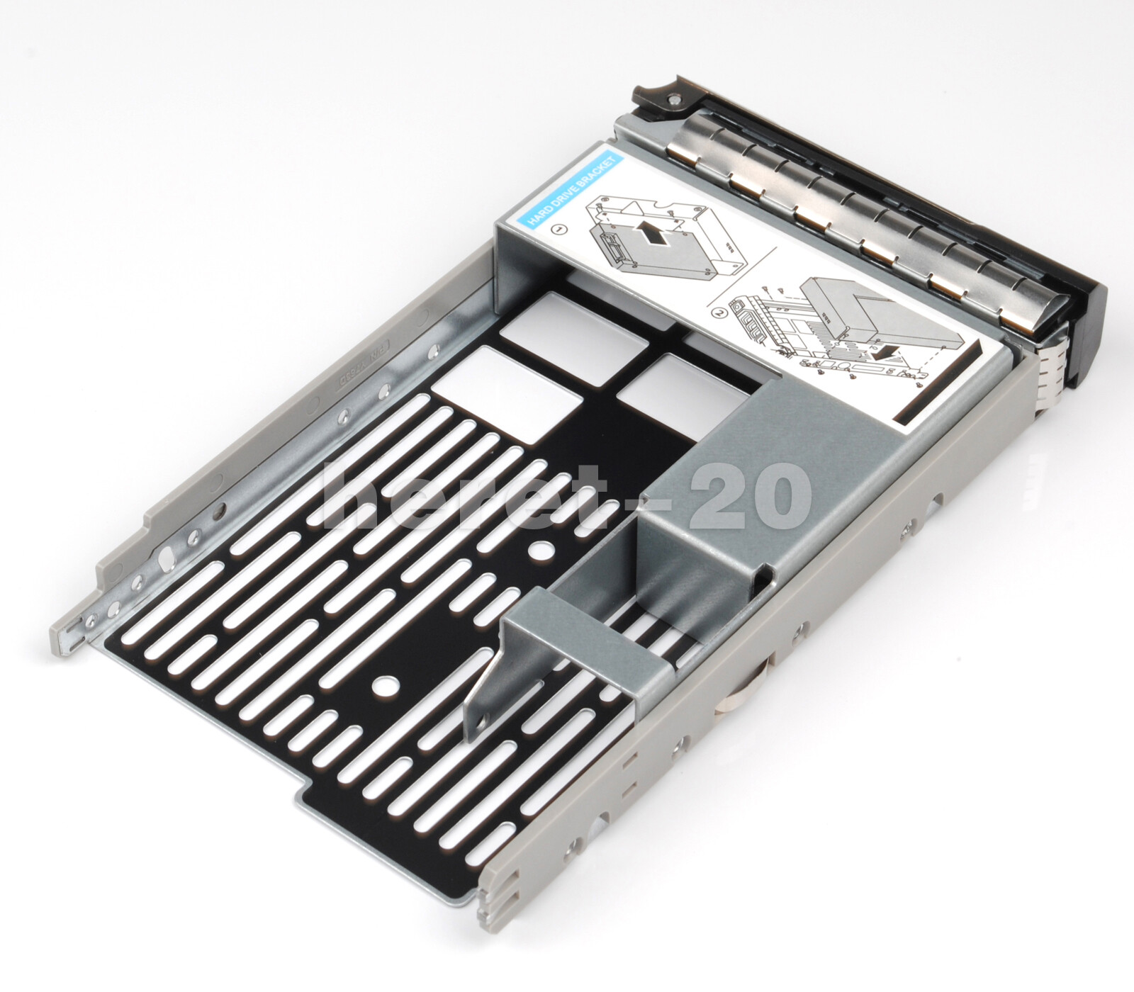 For Dell 2.5” Drive to 3.5” Tray 0X968D KG1CH w/adapter 9W8C4 R630 R730 T430