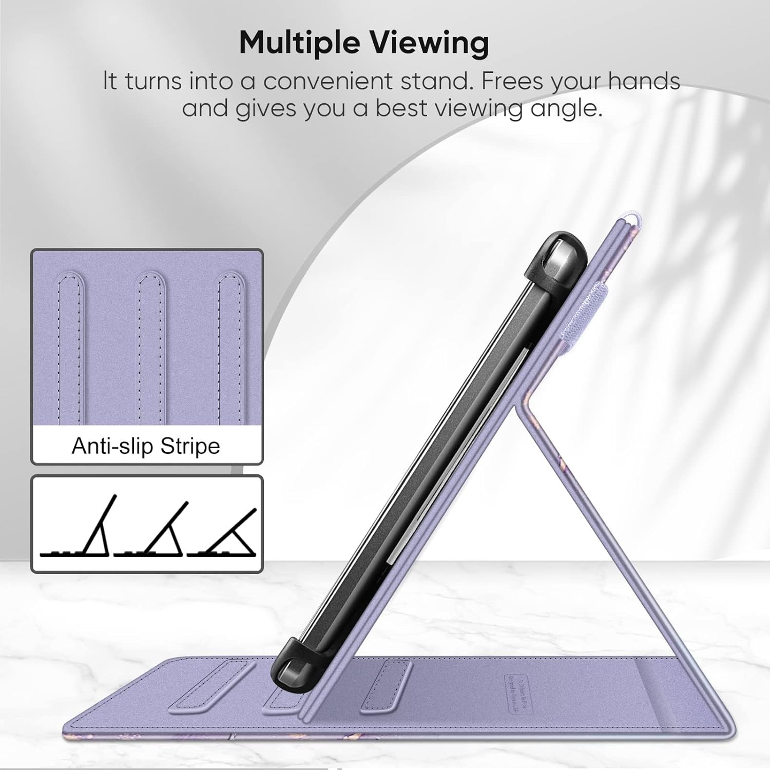 Universal Case for 9-11 inch Tablet Multi-Angle Viewing Stand Cover for ECOPAD