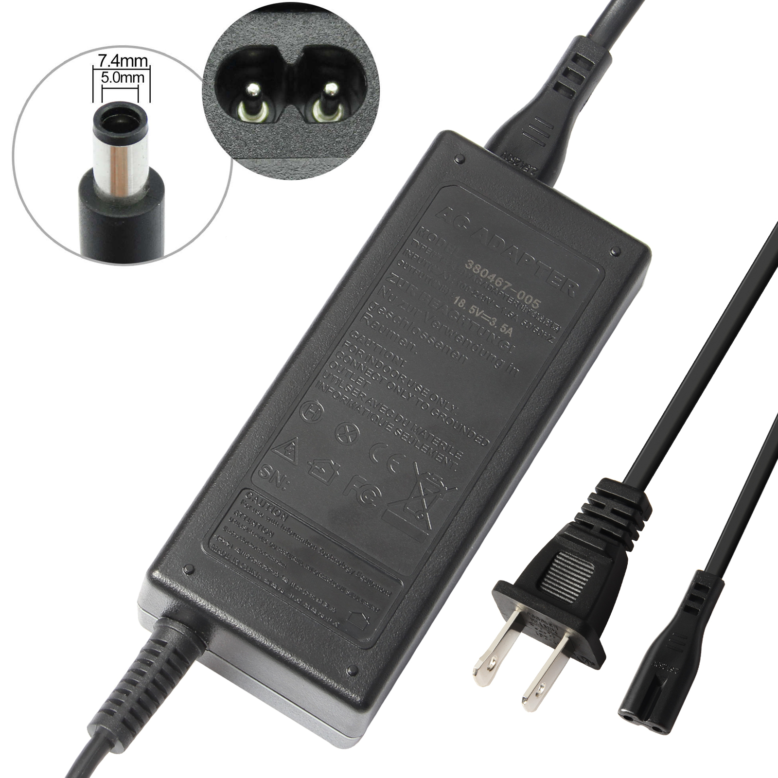 FOR HP PAVILION DV4 DV5 DV7 AC ADAPTER LAPTOP CHARGER battery Power Supply Cord